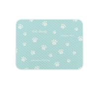Jipersuo Cool Mats for Dogs Ice Silk Mat with Texture Summer Cool Pad for and Cats Self Pressure Activated Design Washable Floor Bed Stay Dry Comfort Kennels Sofas