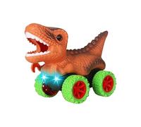 Jipersuo Dino Car Track Set The Dinosaur Car with Lights and Music 360° Climbing Dinosaur Tracks Track Train Toys Birthd 19