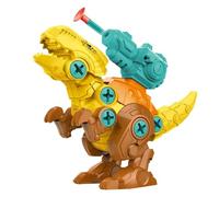 Jipersuo Disassemble Dinosaur Egg Battery Shooting Toy Children Egg Puzzle DIY Assembling Toy 32