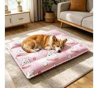 Jipersuo Dog Cool Mat Water Injection Required Cool Down Mat for Self Pad for Cats In Hot Summer Pad Washable & Easy Clean Medium Sensor Water Playmat Cats Kids Feel
