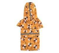 Jipersuo Dog Raincoat Water Proof Adjustable Lightweight Rain Coat With Clear Poncho Hood Reflective Strip Portable Dog Rain Jacket for Small M Large Dogs Puppies Summer Rainy Season Travel 08
