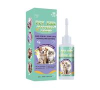 Jipersuo Ear Cleaner for Dogs and Cats Soothes Ear Inflammation Wax and Odor 60ml Cleaner for Dogs Dog Kit Dog Finger Wipes Solution Cats 34