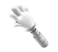Jipersuo Educational Sensor Mini Finger Fist with Light Music Effects Stretchable Stress Novelty Keychain 43
