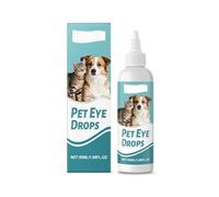 Jipersuo Eye Drops and Wash for and Cats Fast Of Itch Irritation Eye Allergy Gentle Natural Formula Suitable for All Animals 50ml 33