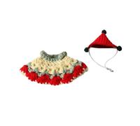 Jipersuo Hamster Hat Mini Party Hat Suitable for Small Animals Cute Handmade Knitted Beret Small and Adorable Perfect for Such As Bearded Pigs 17