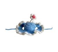 Jipersuo Hand Knitted Cat Hat Whimsical Costume Soft Yarn Crochet for Indoor Cute Photographic Party Dress Up 17