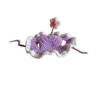 Jipersuo Hand Knitted Cat Hat Whimsical Costume Soft Yarn Crochet for Indoor Cute Photographic Party Dress Up 17