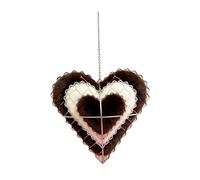 Jipersuo Handmade Fiber Bird Nesting Heart Birds Material Holder for Outside Nester Design Winter Shelter for Wild Birds Season Outdoor Vi 28