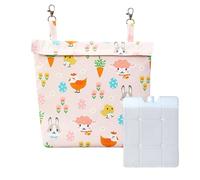 Jipersuo Hanging Ice Pack for Small - Portable Reusable for Sunny Days and Heat Rabbit Ice Den Air Conditioning Room Hamster Summer Heat Dissipation Hanging 25