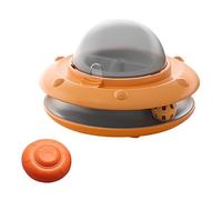 Jipersuo Interactive Dog Puzzle Toy Feeder Automatic Dog Enrichment Tr Eat Dispensing With Remote Control Rechargeable Electronic Ba Ll Track Toy P Ets IQ Training Mental Stimulation 13