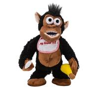 Jipersuo Interactive With Banana Tossing and Wobbling Action Hilarious Monkeys Prank for Kids Battery Operated Plushy 24