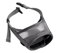 Jipersuo Muzzle With Foam Padding Inside Adjustable Breathable Secure Quick Fit for Small Medium Sized Dogs Biting Chewing and Barking 36