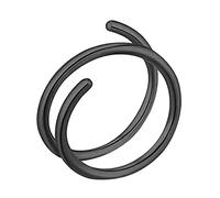 Jipersuo Nose Stud Ring 1PC Piercing for Piercing Nose Nostril Jewelry for Girls Spiral Ring Women Jewelry 25