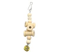Jipersuo Parrot Chewing Natural Beads for Conures Bird Intelligence Grinding Hanging Cage 25