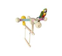Jipersuo Parrot Swing Combination with 360 ° Rotation Function Can Be Hung In A Cage Suitable for Various Bird Species Such As Parrots and Black Parrots. 09
