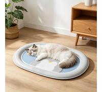 Jipersuo Pet Cooling Mat Thickened Mat Upgraded In 2026 With Thickened Water Sensors for Cat and Game Mats Interactive Cat Game Mats With for Indoor Sports And