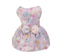 Jipersuo Pet Dog Clothes Easter Egg Bunny Summer Cute Dress Pet Supplies Dog Skirt Easter Clothing Clothes for Small and Medium Dogs 13