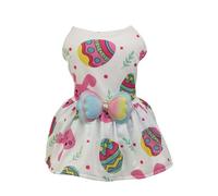 Jipersuo Pet Dog Clothes Easter Egg Bunny Summer Cute Dress Pet Supplies Dog Skirt Easter Clothing Clothes for Small and Medium Dogs 13