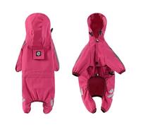 Jipersuo Raincoat and Adjustable Lightweight Yellow | Hooded Raincoat Suitable for Puppies Medium Sized Dogs Rainy Days Snowy Days Visible At Night 40