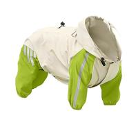 Jipersuo Raincoat and Adjustable Lightweight Yellow | Hooded Raincoat Suitable for Puppies Medium Sized Dogs Rainy Days Snowy Days Visible At Night 45