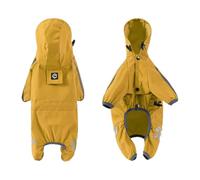 Jipersuo Raincoat and Adjustable Lightweight Yellow | Hooded Raincoat Suitable for Puppies Medium Sized Dogs Rainy Days Snowy Days Visible At Night 40