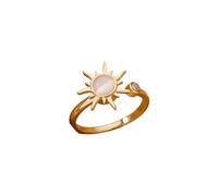 Jipersuo Ring Women Elegant Minimalist Stackable Ring Set for Women Dainty Delicate Adjustable Comfort Fit Band Jewelry 2264
