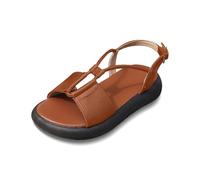 Jipersuo Sandals Womens Lace up Square Toes Flat Sandals with Ankle Strap Summer Criss- Shoes