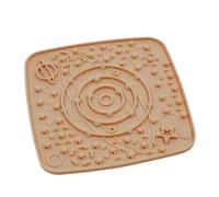 Jipersuo Seaflex Feast Mat -, Slow Feeder, - Encourages Foraging & Food Exploration - Picky Eaters & Slow Feeding - Versatile - Easy to Clean, Mint 37