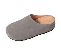 Jipersuo Slides Comfortable Women's Slippers for Daily Wear Breathable Closed Toe Design Pure for Summer Versatile Jeans Flat Sole All Day Comfort