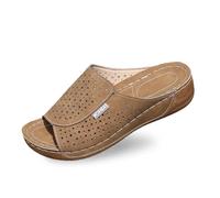 Jipersuo Slippers Womens Sandals Women Shoes - Orthopedic Comfortable Arch Support Platform Sandals for Women Summer Dressy Flip Flop Casual Bunion Breathable Shoes