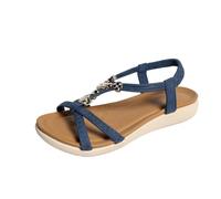 Jipersuo Summer Shoes European & American Import Plus Size Summer Sandals Bohemian Style Casual Beach Sandals for Women