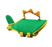 Jipersuo Swimwear Cute Dinosaur Shaped Dog Lifejacket Summer Swimsuit Pet Small and Medium Sized Dogs Playing In The Water Suitable for Buoyancy Clothing 41