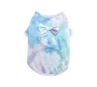Jipersuo Tie Dye Hoodie Sweatshirt and Cat Shirt Colorful Pattern Apparel for Small Medium Large Animals 07