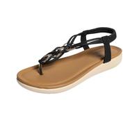 Jipersuo Walking Sandals European & American Import Plus Size Summer Sandals Bohemian Style Casual Beach for Women