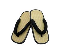 Jipersuo Women Sliders Couples indoor Home Flip Flops Japanese Imitation Clogs Mat Flip Flops