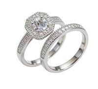 Jipersuo Womens Rings Full Matching Round Cut Stackable Rings for and Couple Wedding Engagement Anniversary 1927