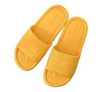 Jipersuo Women's Slippers Home The Slippers Soft To Flat Shoes Couples Flip Bathroom Flops Wear Women's slipper