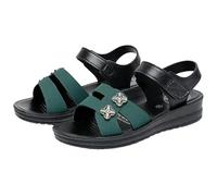 Jipersuo Womens Summer Shoes Elegant's Open Toe Platform Sandals With Thick Heel for Everyday Style Comfortable All Day Wear Slip On Footwear for Warm Weather