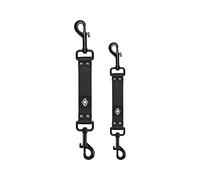 JIPIMON Waterproof Prong Collar Backup 2 Pack Double Ended Backup Safety Clip for Prong Collar Dog Harness Collar Connector