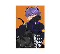 JIPMOK Anime Obey Me Leviathan Sticker Canvas Poster Bedroom Decor Landscape Office Room Decor Gift 24x36inch(60x90cm)