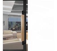 JIPOFAN Frame Less Glass Door Handle, Stainless Steel Offices Glass Door Handles, Shops Door Handrail, Front Door Push and Pull Door Handle, Sliding Door Knobs (B 400mm)