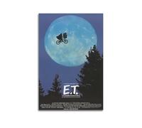 JIPTWKKFA E.T. The Extra-Terrestrial Poster Decorative Painting Canvas Wall Posters And Modern Family Bedroom Decor 20x30inch(50x75cm)