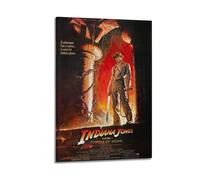 JIPTWKKFA Indiana Jones And The Temple Of Doom Poster Decorative Painting Canvas Wall Posters And Modern Family Bedroom Decor 08x12inch(20x30cm)