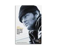 JIPTWKKFA One Flew Over The Cuckoo’s Nest Poster Decorative Painting Canvas Wall Posters And Modern Family Bedroom Decor 12x18inch(30x45cm)