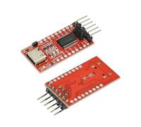 JIPUKE 2Pcs FT232RL FTDI USB 3.3V 5V to TTL Serial Adapter Module compatible for Arduino FT232 Pro Mini Port Type-C USB to TTL 232