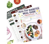 JIPUKE 3PCS Diabetes Food Chart, Diabetic Food Chart & Meal Planner, Meal Planner Book, Low Carb Glycemic Index Wall Charts, Comprehensive Diet Food Guide for Diabetic, Easy Recipes