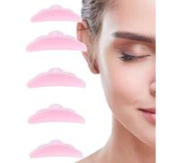 JIPUKE 50 Pieces Small Lash Lift Rods - Silicone Pads Eyelash Shields, Reusable Lash Lifting Pads Silicone Eyelash Pads for Eyelashes Makeup Tool for Balm Lifter Roller Sticky Curler