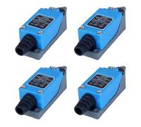 JIQI Limit Switch Travel Switch with Direct-Pressure Plunger Design That minimizes Intermediate Transmission Components,Enhancing Response Speed.NO and NC self-resetting momentary Switch(4pcs)