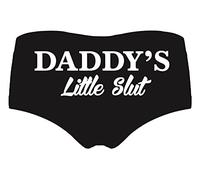 JIQIMEI Women's Underpants Funny Panties, Soft and comfortable Low rise sexy, Give her a gift of love, Little , L