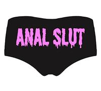 JIQIMEI Women's Underpants Funny Panties, Soft and comfortable Low rise sexy, Give her a gift of love, (pink, XL